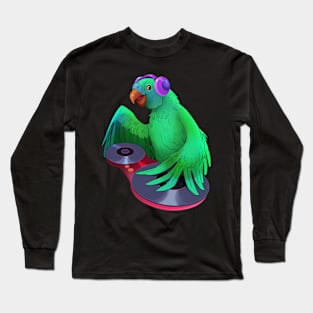 DJ Quaker Parrot Long Sleeve T-Shirt